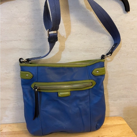 Coach Handbags - Blue and Green Crossbody Shoulder Bag - Brand Unknown